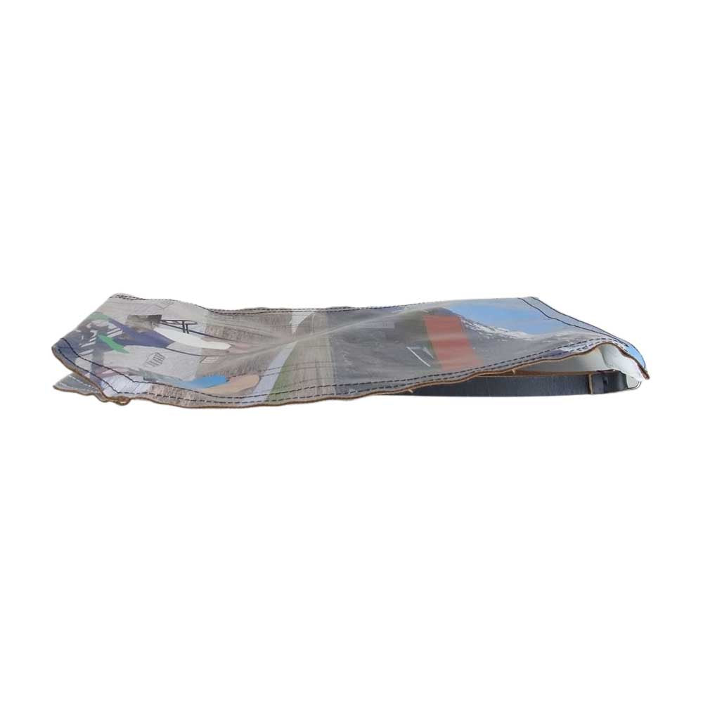 プランシー クラッチバッグ ホワイト系【美品】【中古】