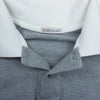 MONCLER モンクレール MAGLIA POLO MANICA CORTA ポロ シャツ 半袖 グレー グレー系 S【中古】