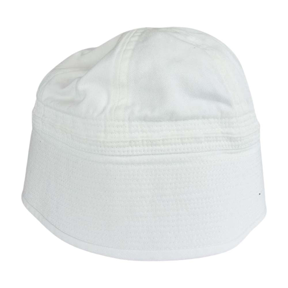 The REAL McCOY'S ザリアルマッコイズ naval clothing factory U.S.N. セーラー ハット 帽子 ホワイト系 7 3/4【美品】【中古】