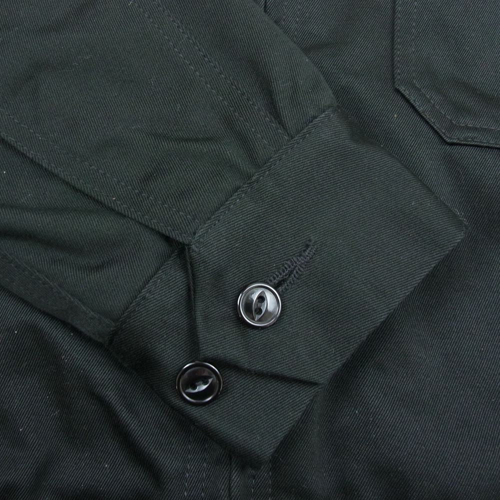 The REAL McCOY'S ザリアルマッコイズ 8HU HEAVY COTTON DRILL F/Z WORK JACKET コットン ドリル ワーク ジャケット ブラック系 38【中古】