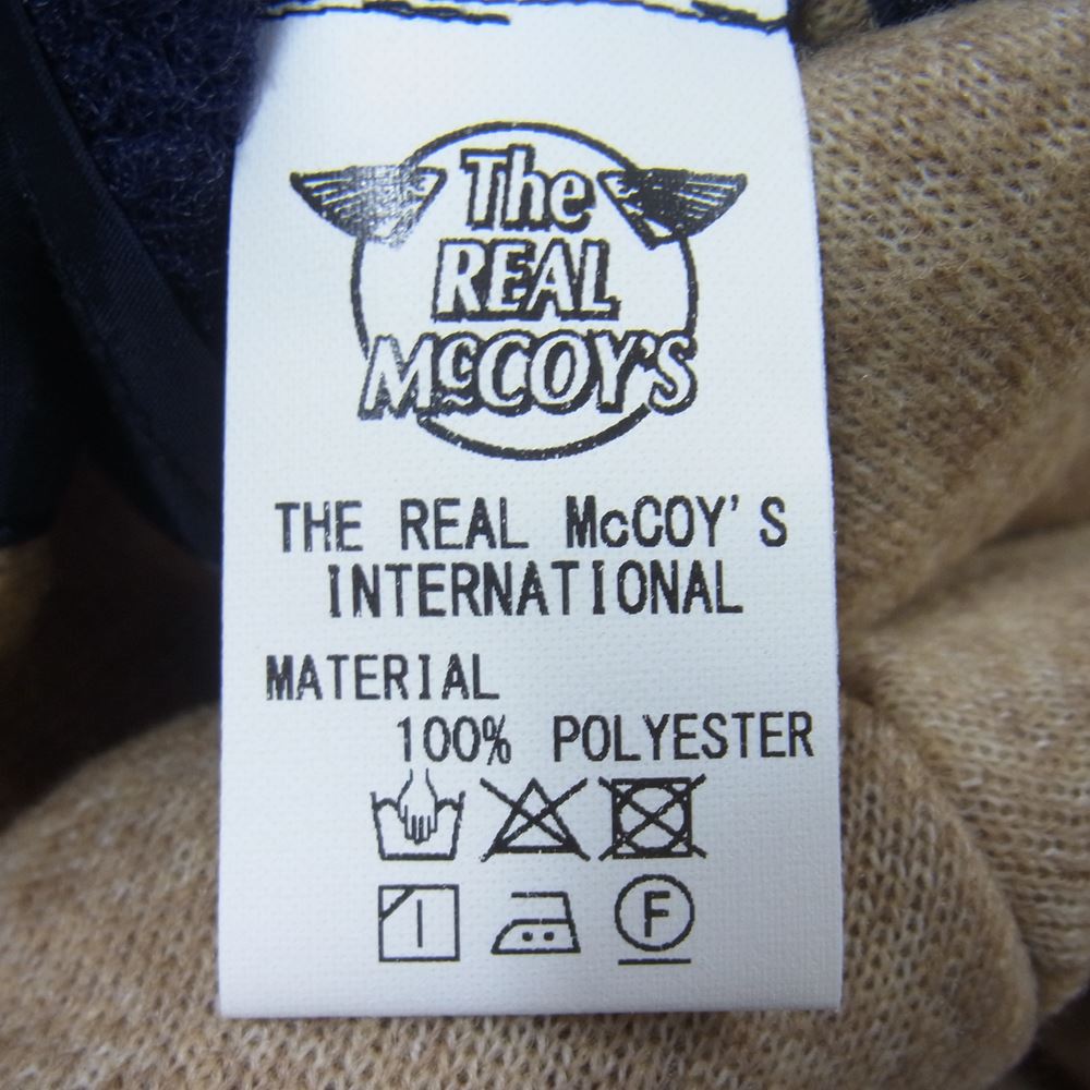 The REAL McCOY'S ザリアルマッコイズ MJ21120 OUTDOOR ACRYLIC PILE CARDIGAN アクリル パイル カーディガン フリース ジャケット ベージュ系 M【美品】【中古】