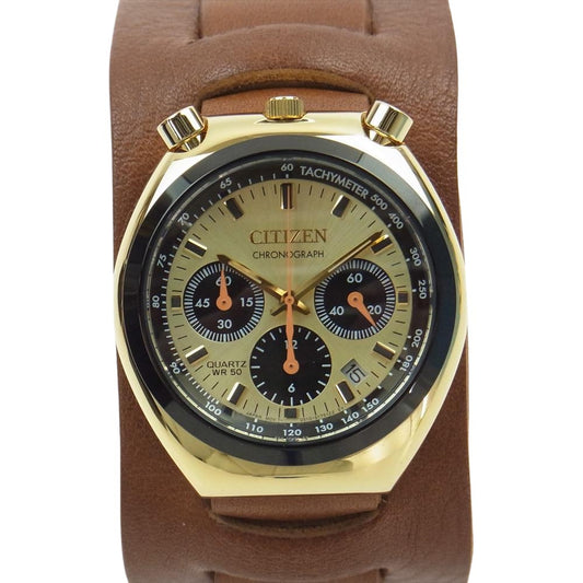 レッドモンキー CITIZEN シチズン チャレンジタイマー ハリウッド モデル 腕時計 リストウォッチ ゴールド系【中古】