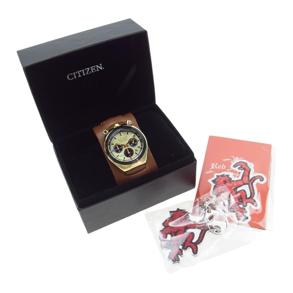 レッドモンキー CITIZEN シチズン チャレンジタイマー ハリウッド モデル 腕時計 リストウォッチ ゴールド系【中古】