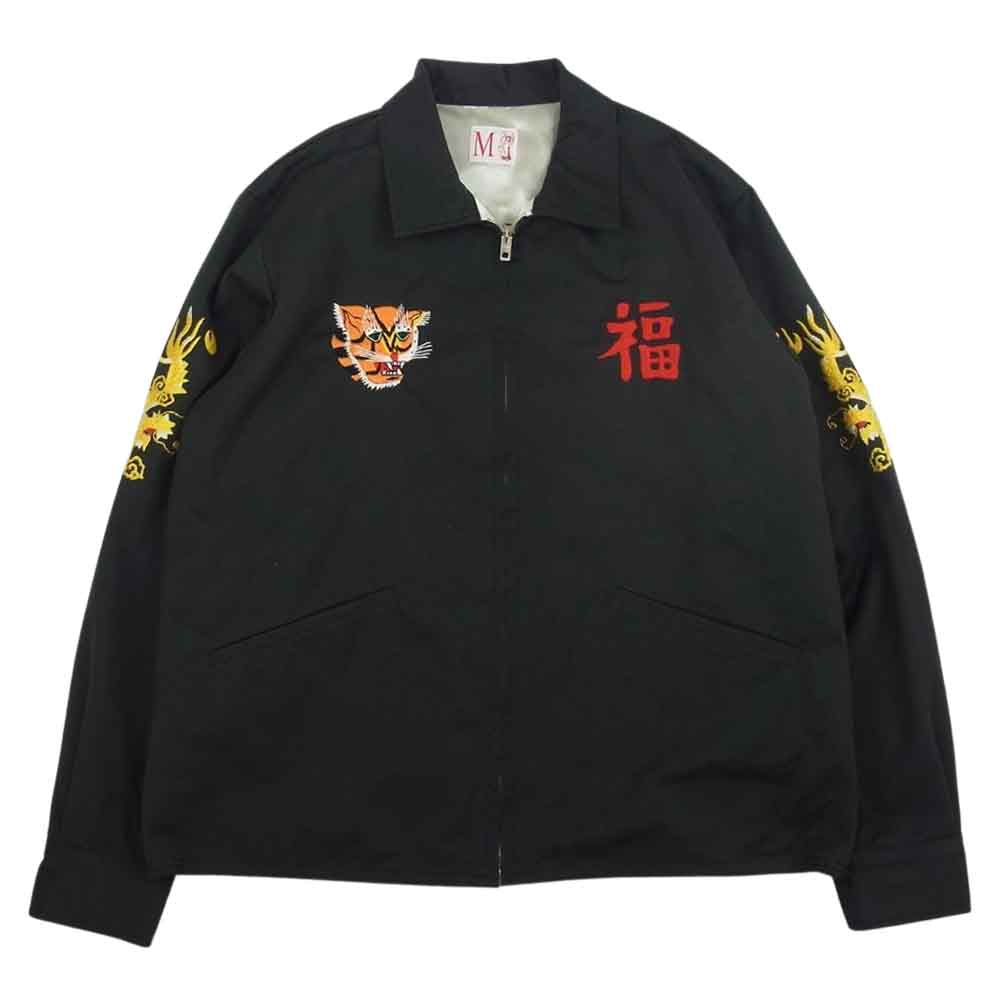 The REAL McCOY'S ザリアルマッコイズ MJ20009 VIET NAM JACKET DA NANG ベトナム スーベニア ジャケット ブラック系 M【中古】