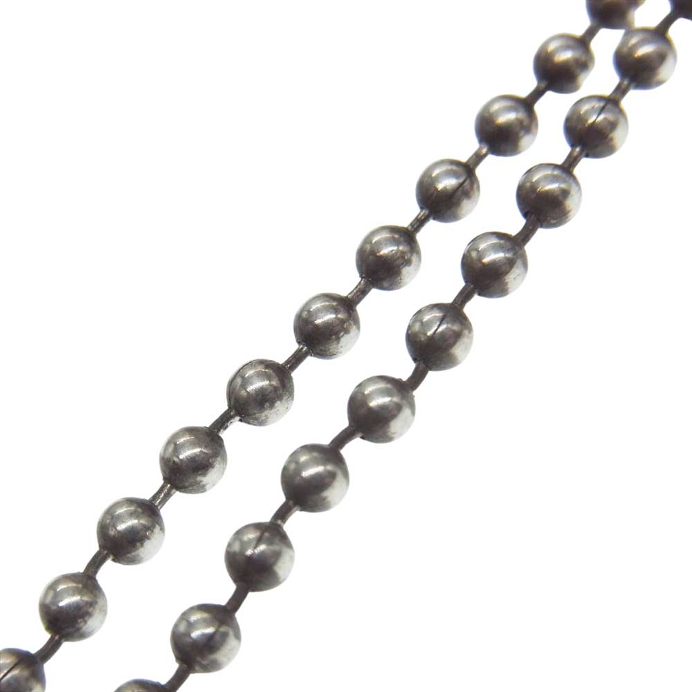 CHROME HEARTS クロムハーツ（原本無） D TAG LRG ラージ ドッグタグ ペンダントトップ ネックレス シルバー系【中古】