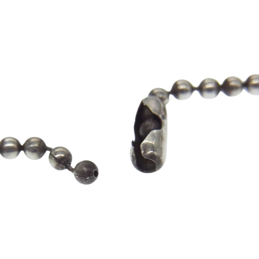CHROME HEARTS クロムハーツ（原本無） D TAG LRG ラージ ドッグタグ ペンダントトップ ネックレス シルバー系【中古】