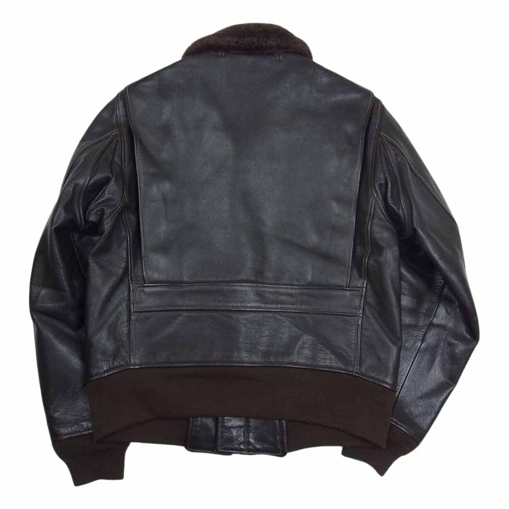 Buzz Rickson's バズリクソンズ M83151 G-1 フライト レザー ジャケット 山羊革 ブラウン系 36【中古】