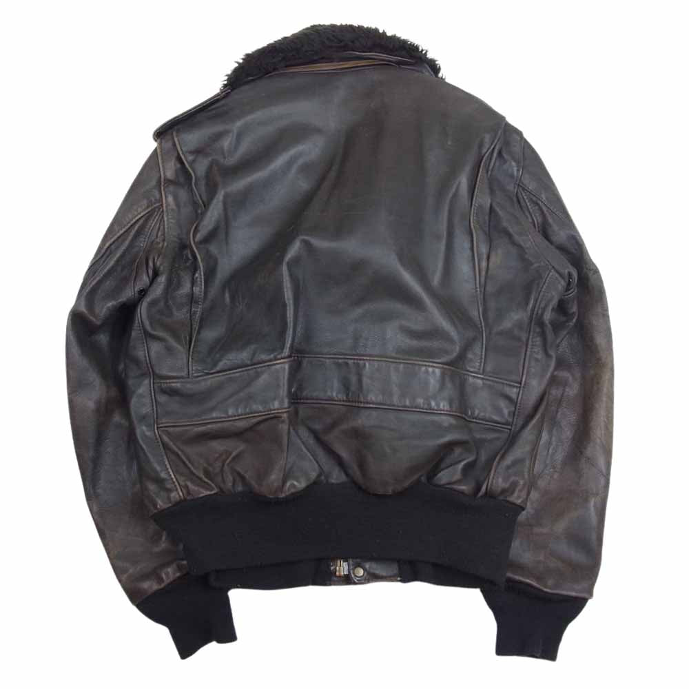 schott ショット G-1 ジャケット 茶タグ ライナー付き  ブラウン系 40【中古】