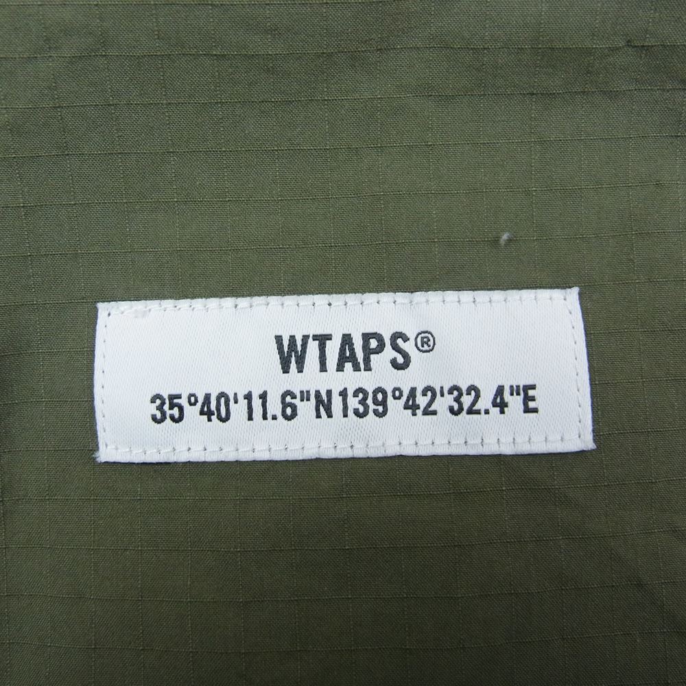 WTAPS ダブルタップス 22SS WTAPS 221TQDT-PTM02 TROUSERS NYCO.RIPSTOP.CORDURA トラウザー パンツ カーキ系 3【中古】