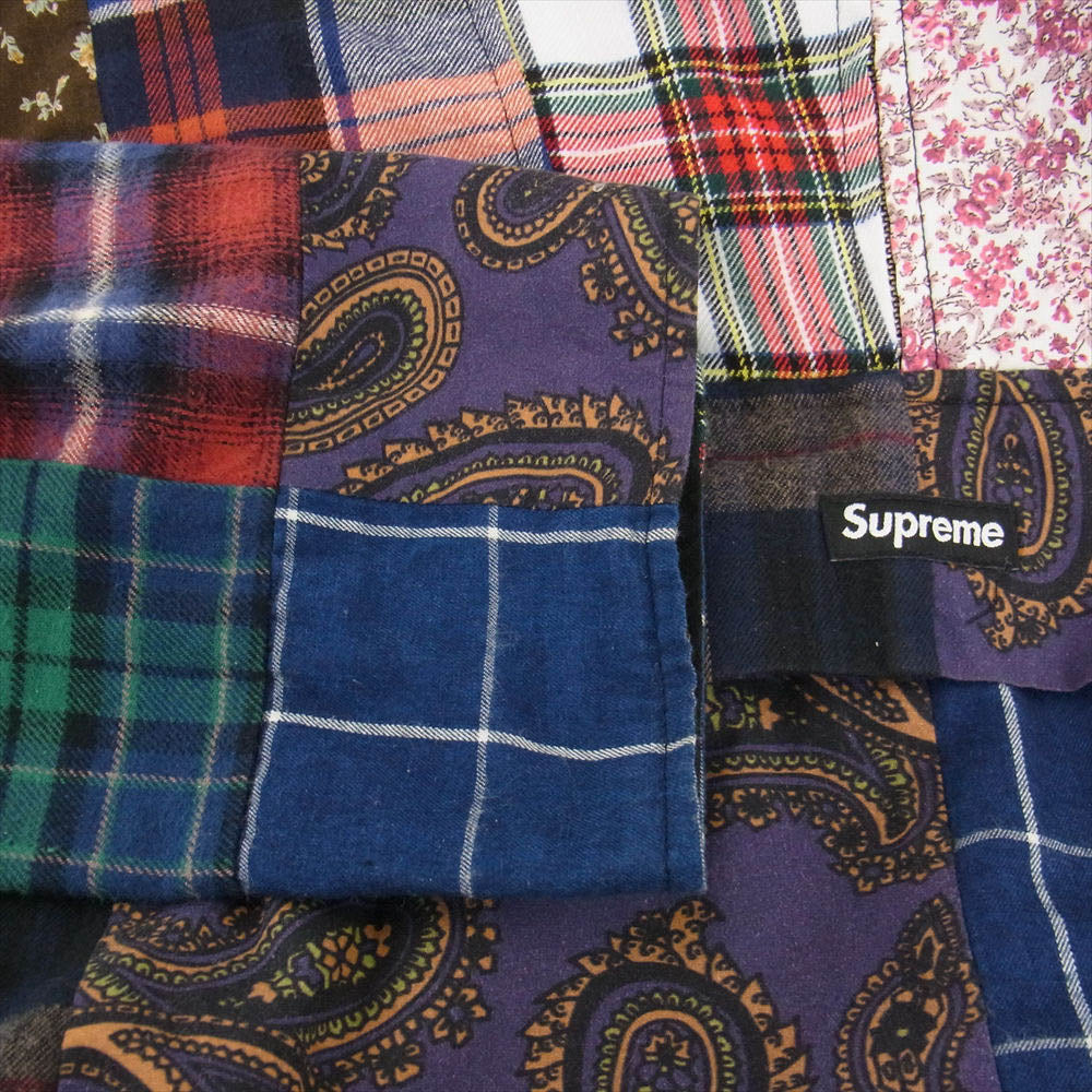 Supreme シュプリーム 16AW Patchwork Anorak パッチワーク アノラック ジャケット L【中古】