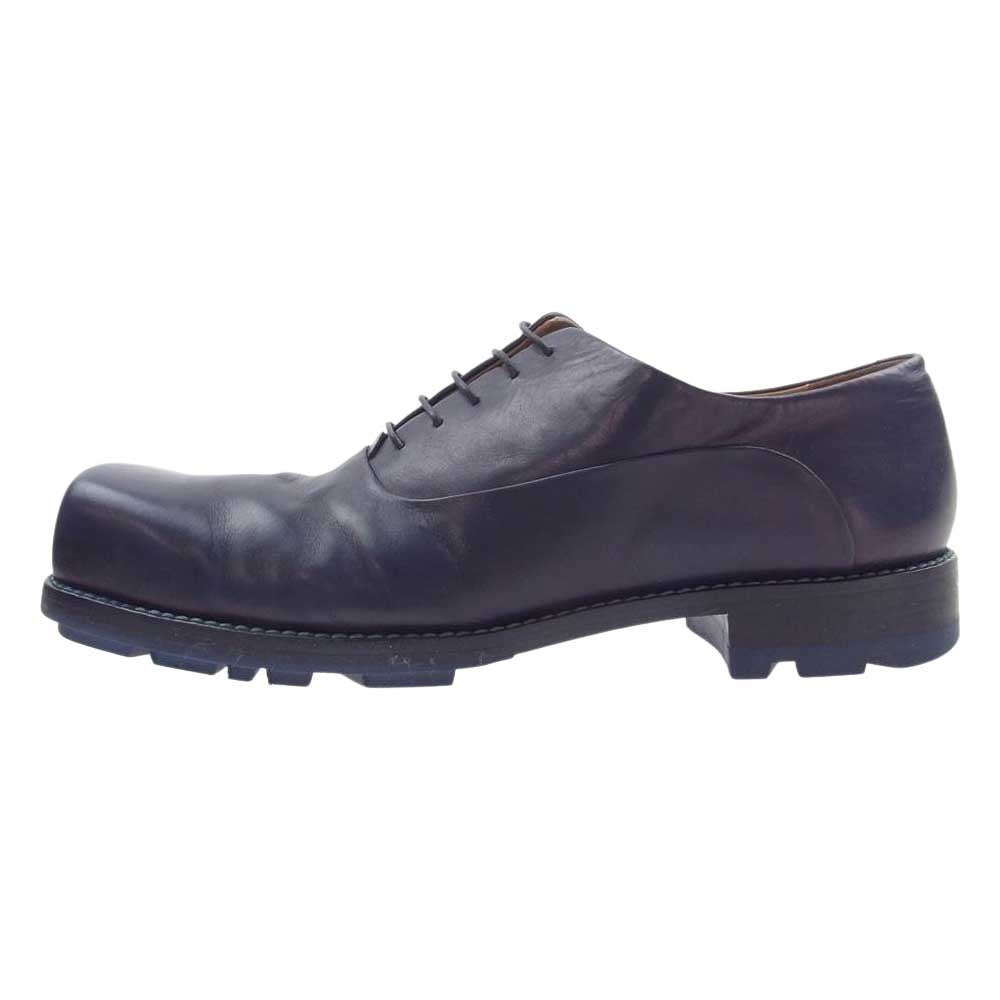 JIL SANDER ジルサンダー BETTY CARF 713 ベティカーフ ロイヤルブルー スクエアトゥ シューズ パープル系 43【中古】
