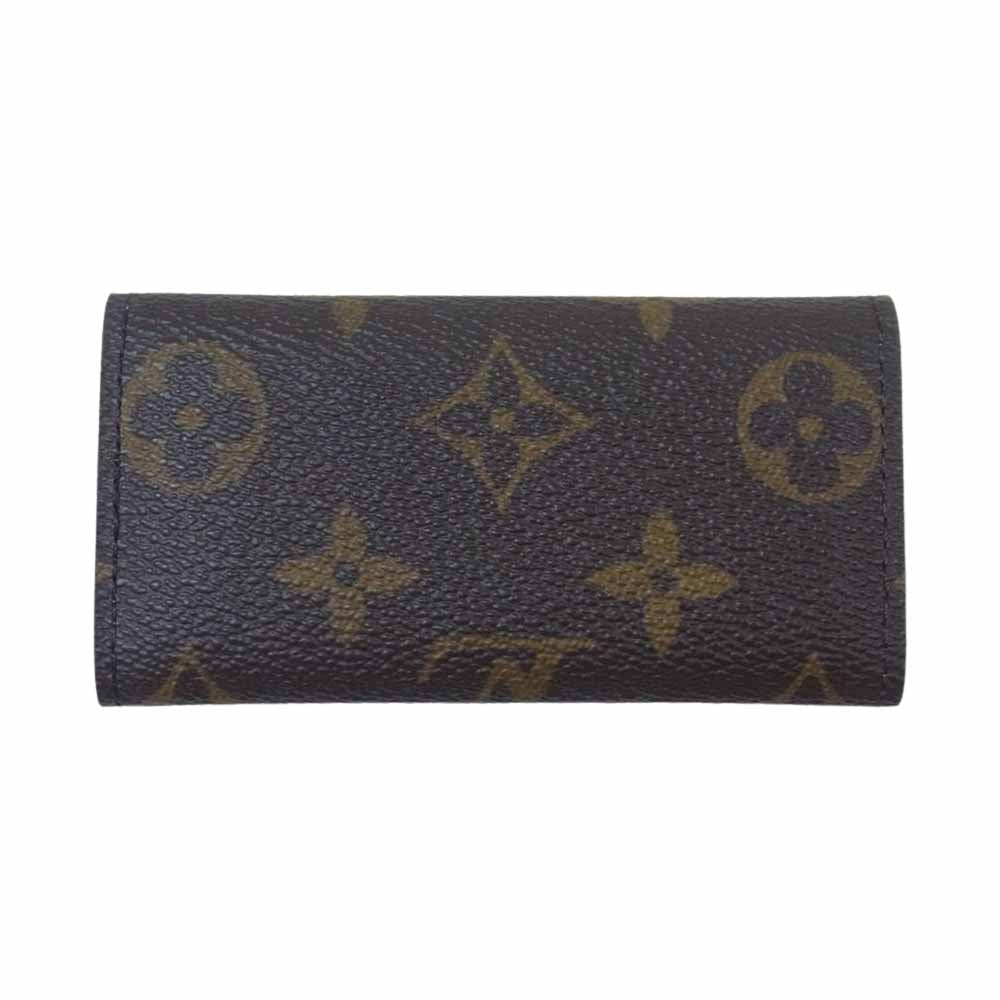LOUIS VUITTON ルイ・ヴィトン M69517 ミュルティクレ 4 モノグラム キーケース ダークブラウン系【美品】【中古】