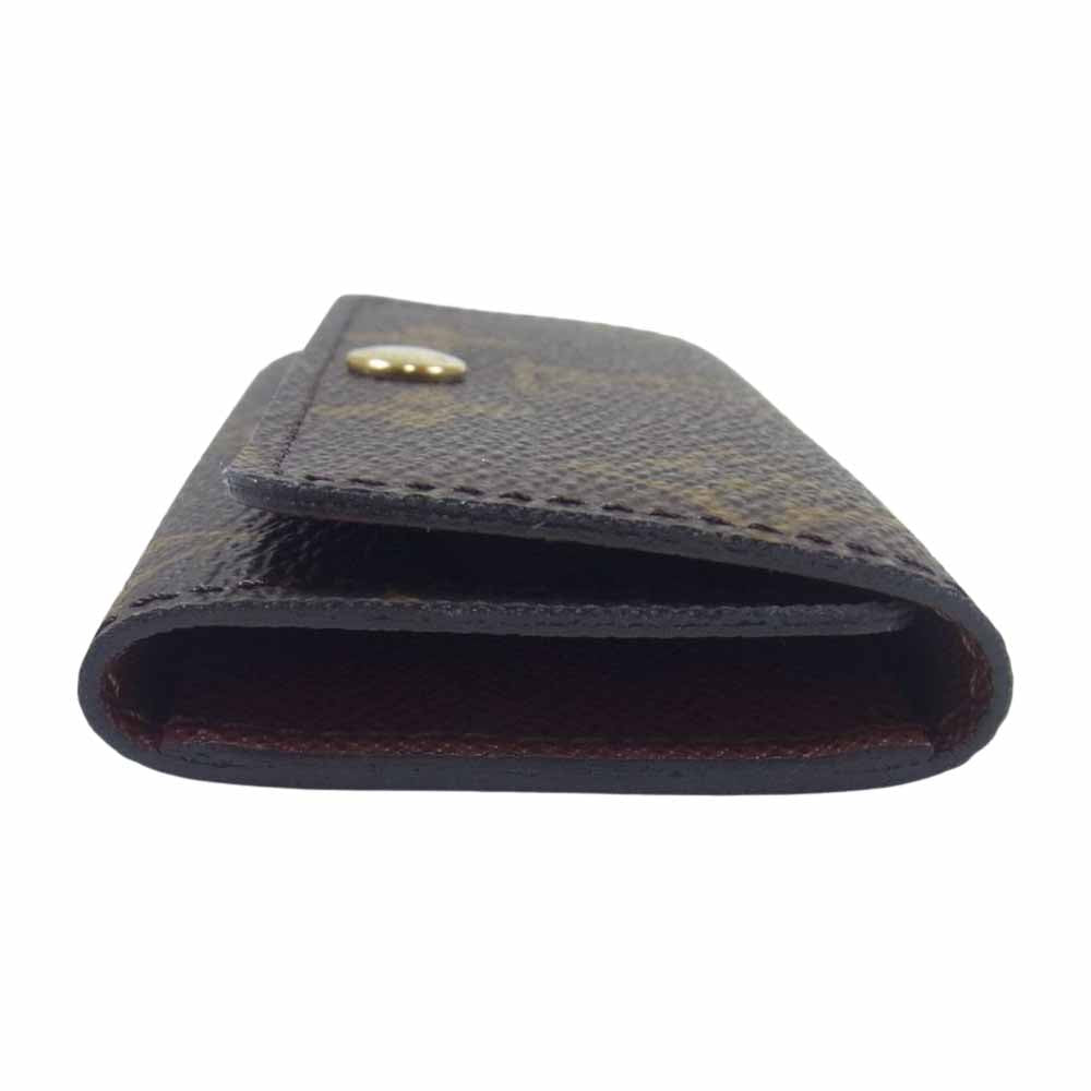 LOUIS VUITTON ルイ・ヴィトン M69517 ミュルティクレ 4 モノグラム キーケース ダークブラウン系【美品】【中古】