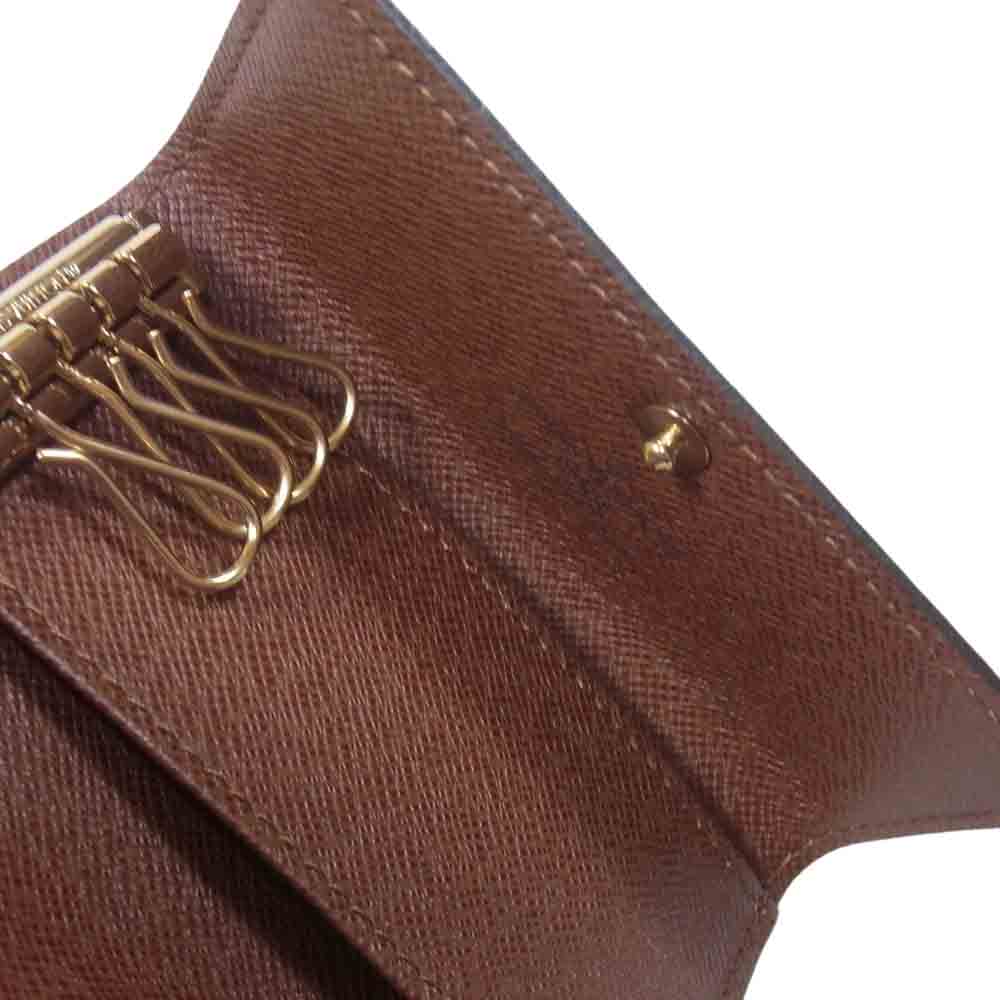 LOUIS VUITTON ルイ・ヴィトン M69517 ミュルティクレ 4 モノグラム キーケース ダークブラウン系【美品】【中古】