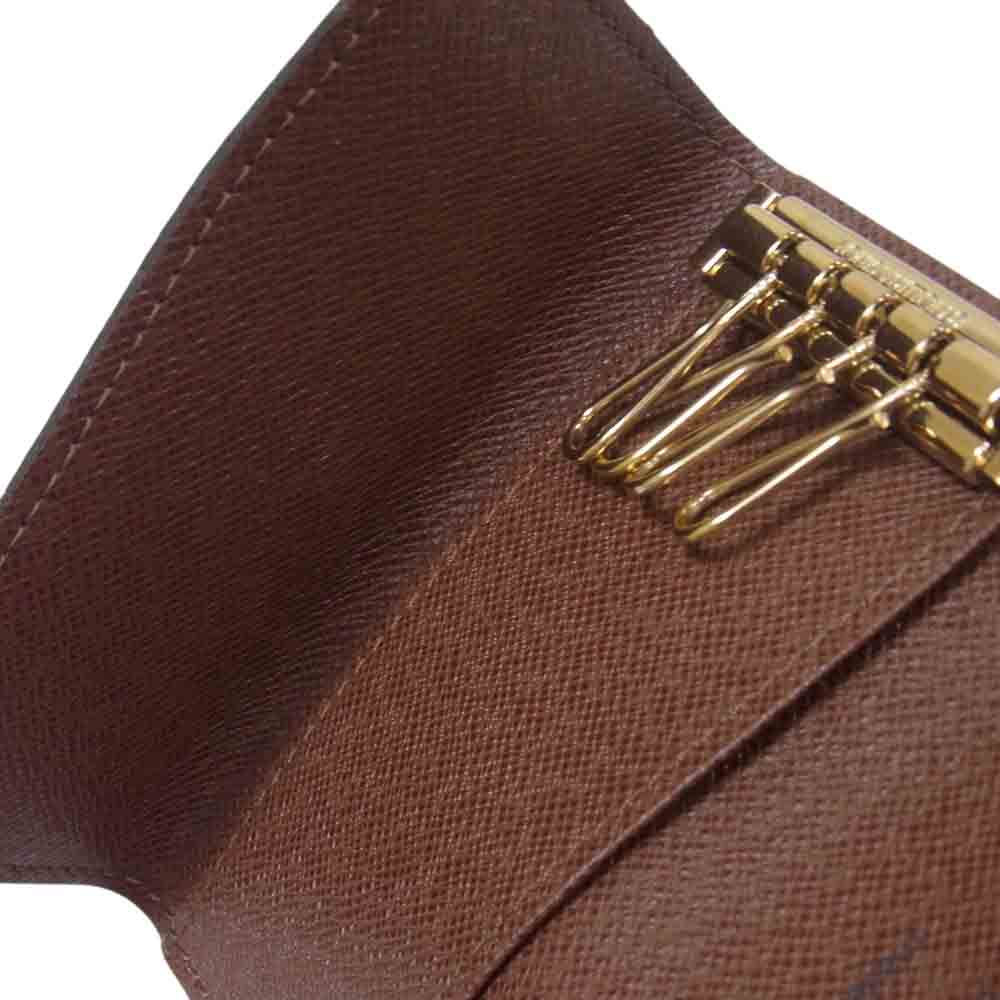 LOUIS VUITTON ルイ・ヴィトン M69517 ミュルティクレ 4 モノグラム キーケース ダークブラウン系【美品】【中古】