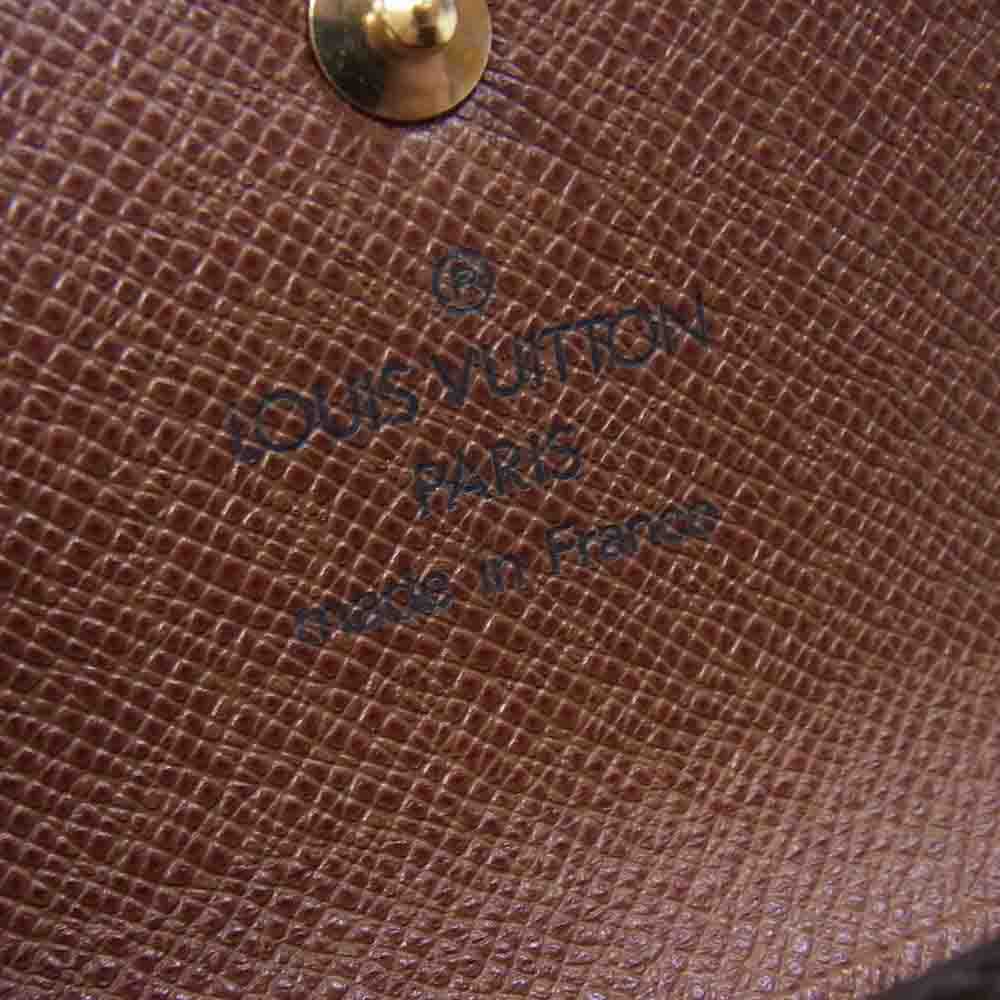 LOUIS VUITTON ルイ・ヴィトン M69517 ミュルティクレ 4 モノグラム キーケース ダークブラウン系【美品】【中古】