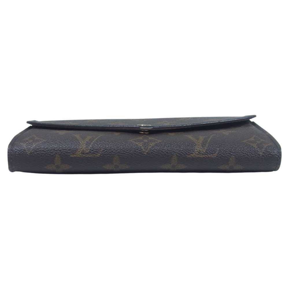 LOUIS VUITTON ルイ・ヴィトン M62235 ポルトフォイユ サラ モノグラム 長財布 ダークブラウン系【中古】