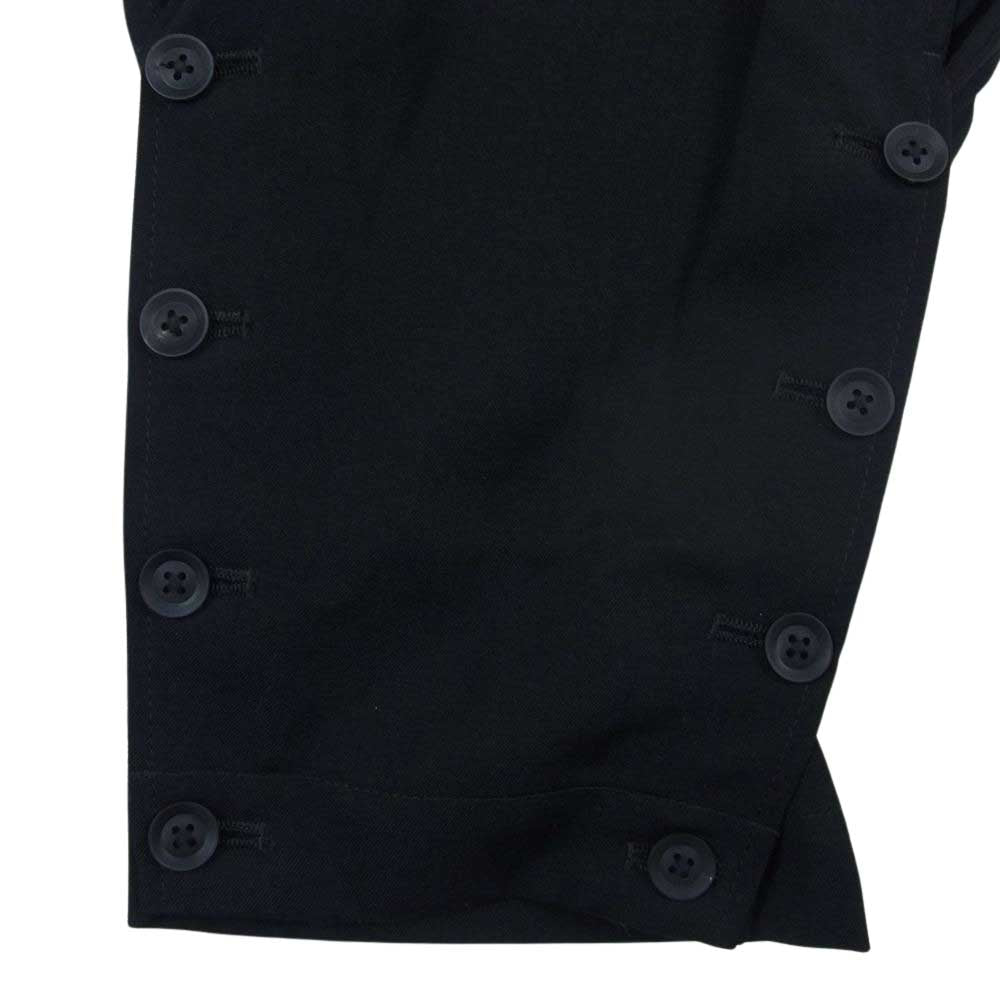 Yohji Yamamoto POUR HOMME ヨウジヤマモトプールオム 19AW HC-P28-100 LOOK34 Wrinkled Gabardine Hem Adjusted Pants ウールギャバ ジョッパーズ カーゴパンツ  ブラック系 2【美品】【中古】