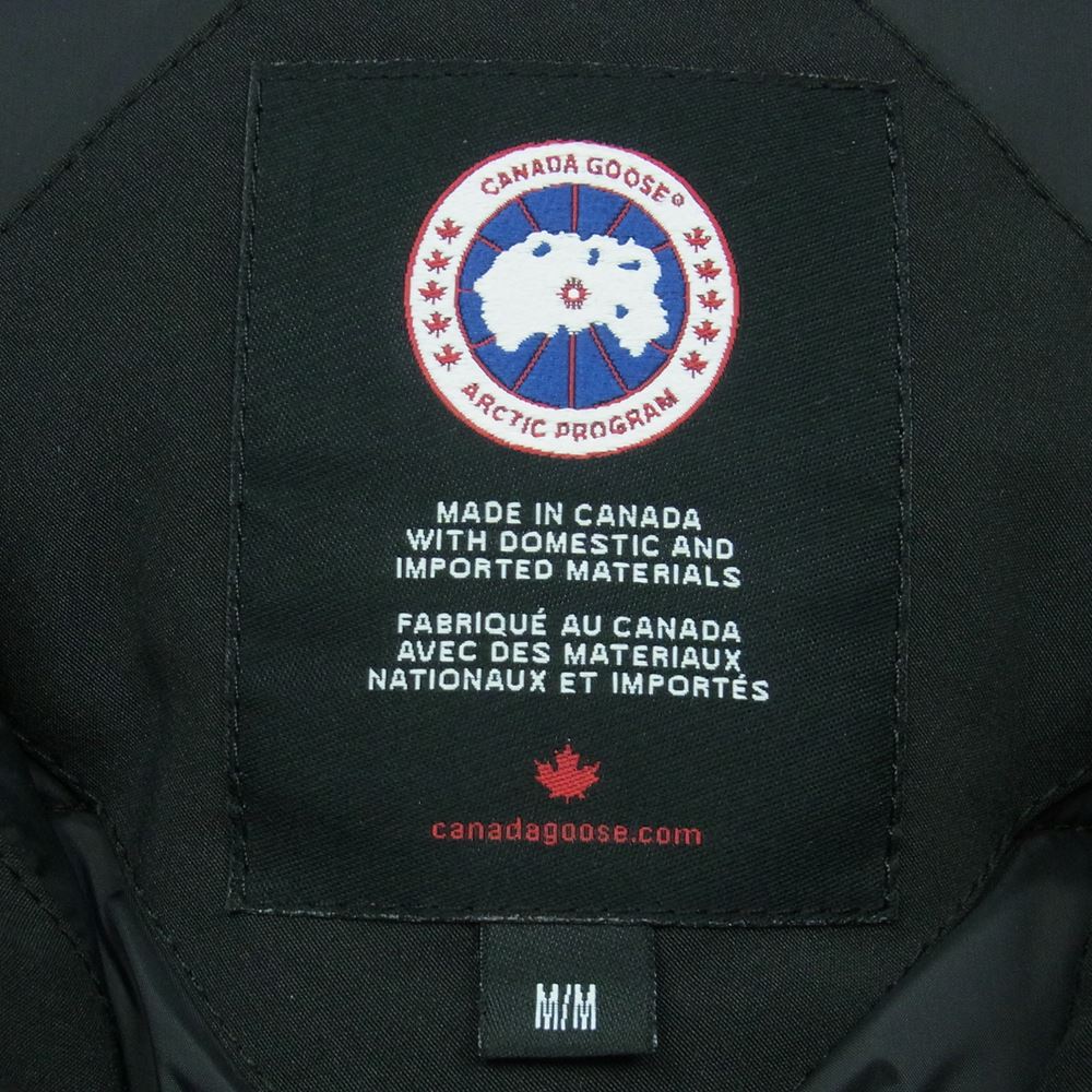 CANADA GOOSE カナダグース 4567JM 国内正規品 サザビーリーグ CITADEL PARKA シタデルパーカー ダウン ジャケット ブラック系 M【中古】