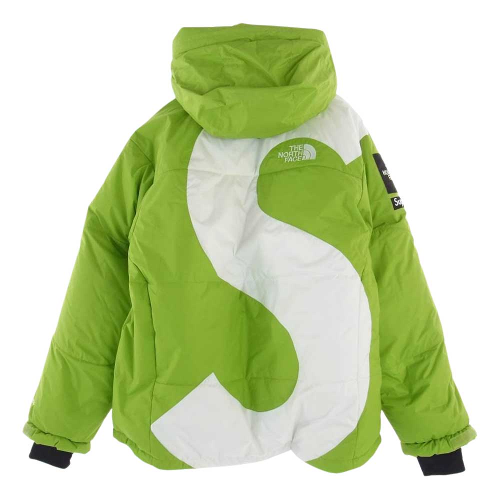 Supreme シュプリーム 20AW  ND92003I × THE NORTH FACE S Logo HIMALAYAN PARKA Sロゴ ヒマラヤン パーカー ダウン ジャケット ライトグリーン系 M【中古】