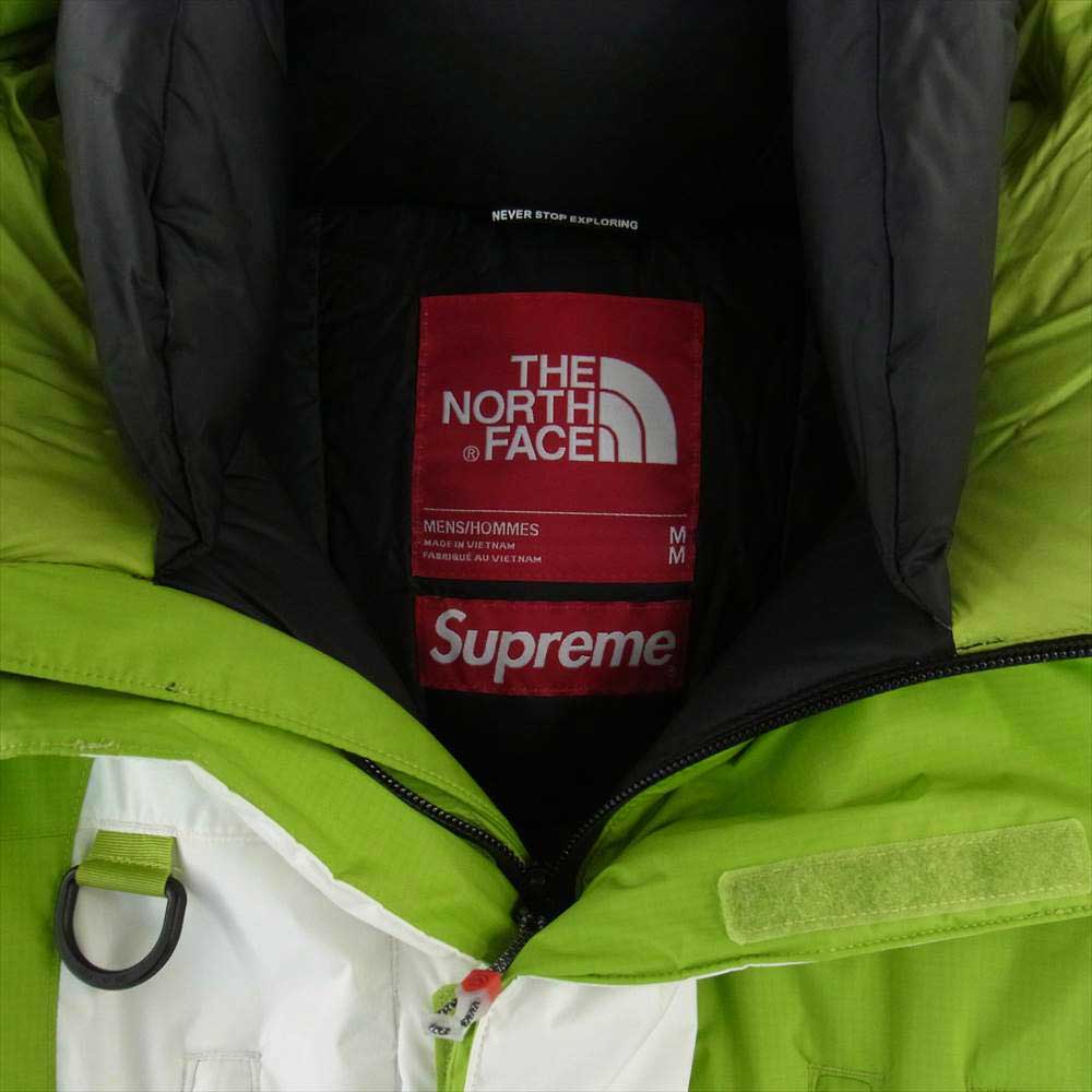 Supreme シュプリーム 20AW  ND92003I × THE NORTH FACE S Logo HIMALAYAN PARKA Sロゴ ヒマラヤン パーカー ダウン ジャケット ライトグリーン系 M【中古】