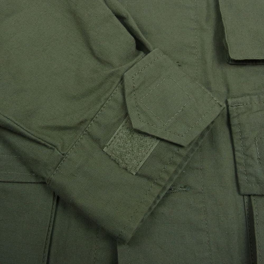 WTAPS ダブルタップス 19AW 192BRDT-SHM03 MODULAR LS SHIRT ミリタリー シャツ ジャケット カーキ系 1【中古】