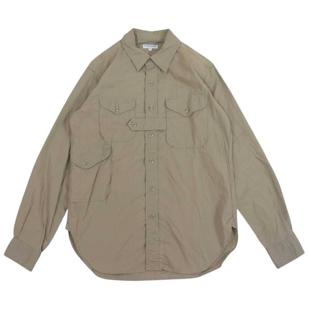 Engineered Garments エンジニアードガーメンツ JOURNAL STANDARD ジャーナルスタンダード 別注 Safari Shirt 長袖 サファリシャツ ベージュ系 S【中古】