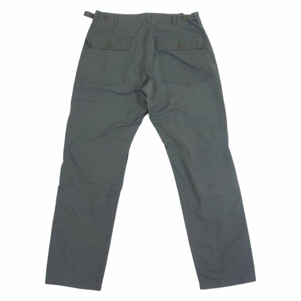 Engineered Garments エンジニアードガーメンツ FATIGUE PANTS ファティーグ パンツ ベイカー リップストップ オリーブグリーン系 32【中古】