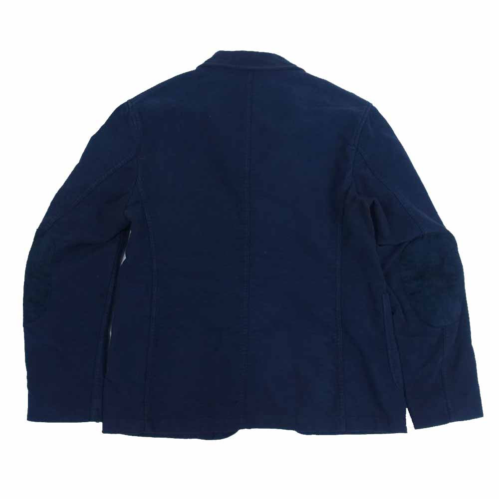 Engineered Garments エンジニアードガーメンツ BEDFORD JACKET DARK NAVY MOLESKIN ベッドフォード ジャケット モールスキン 裏地ペイズリー ネイビー系 M【中古】