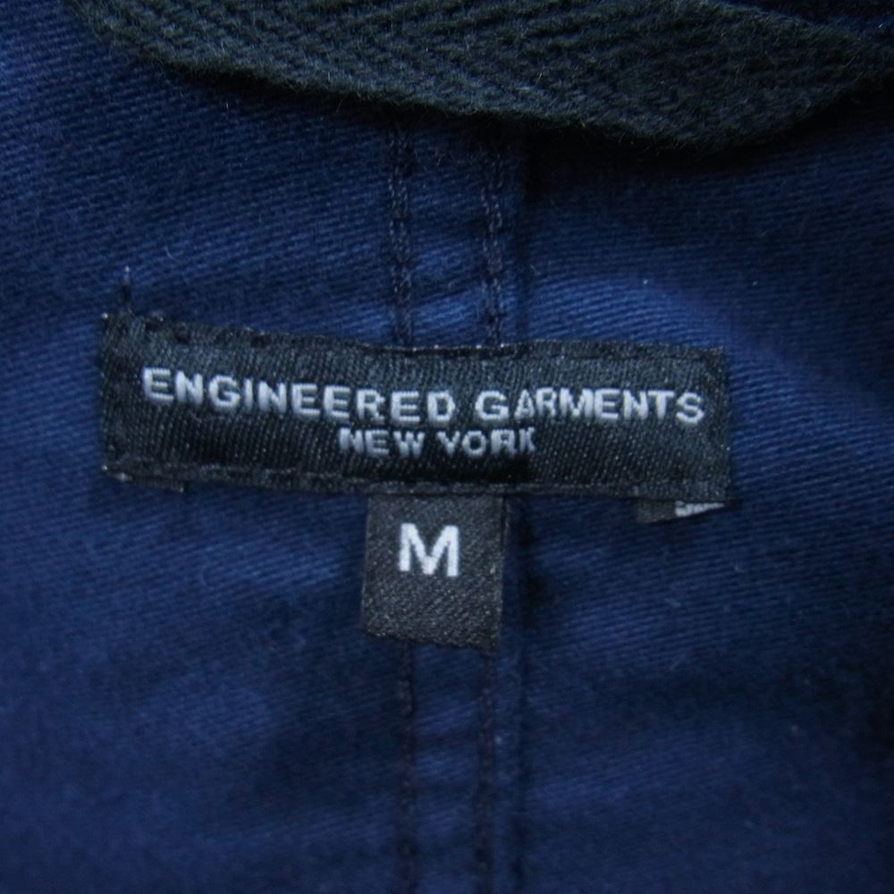 Engineered Garments エンジニアードガーメンツ BEDFORD JACKET DARK NAVY MOLESKIN ベッドフォード ジャケット モールスキン 裏地ペイズリー ネイビー系 M【中古】