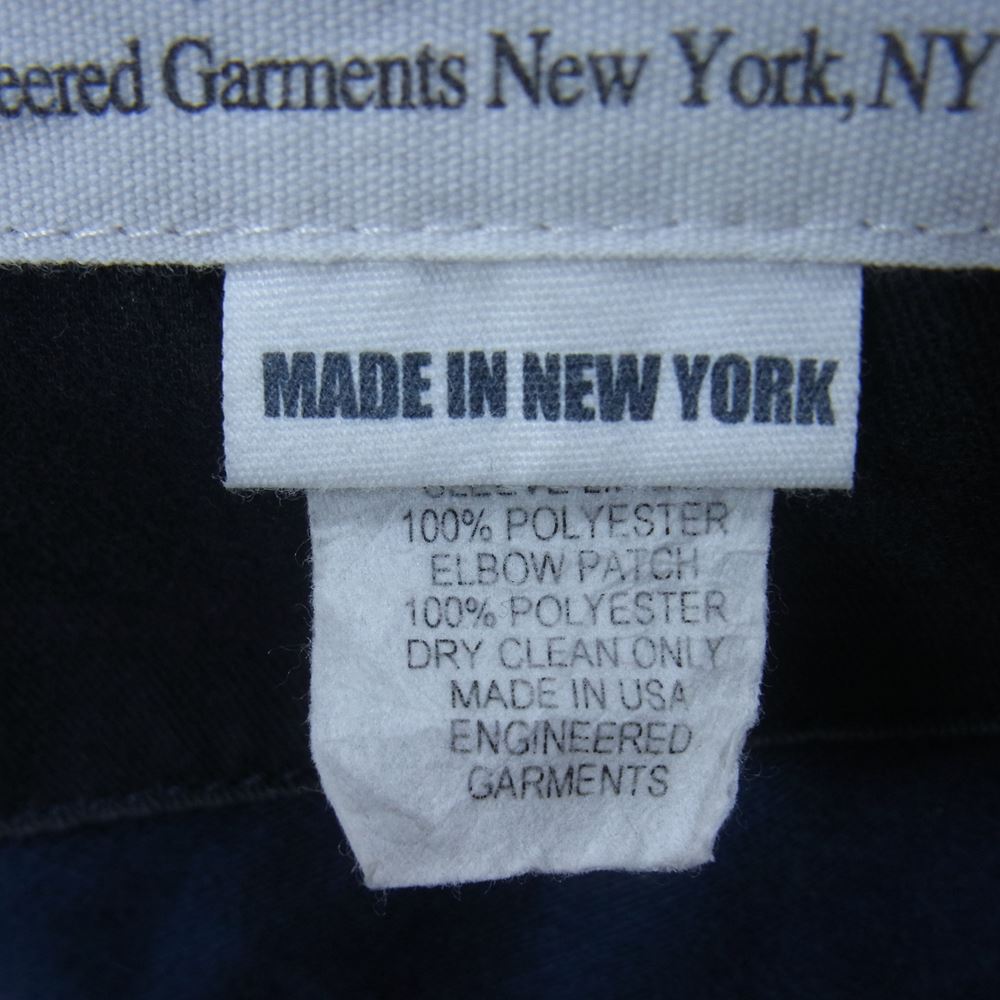 Engineered Garments エンジニアードガーメンツ BEDFORD JACKET DARK NAVY MOLESKIN ベッドフォード ジャケット モールスキン 裏地ペイズリー ネイビー系 M【中古】