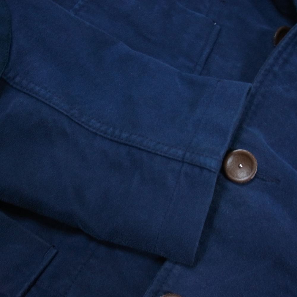 Engineered Garments エンジニアードガーメンツ BEDFORD JACKET DARK NAVY MOLESKIN ベッドフォード ジャケット モールスキン 裏地ペイズリー ネイビー系 M【中古】