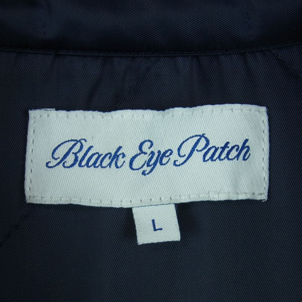 ブラックアイパッチ チェック ウール ジャケット 中国製 ダークネイビー系 グレー系 L【中古】