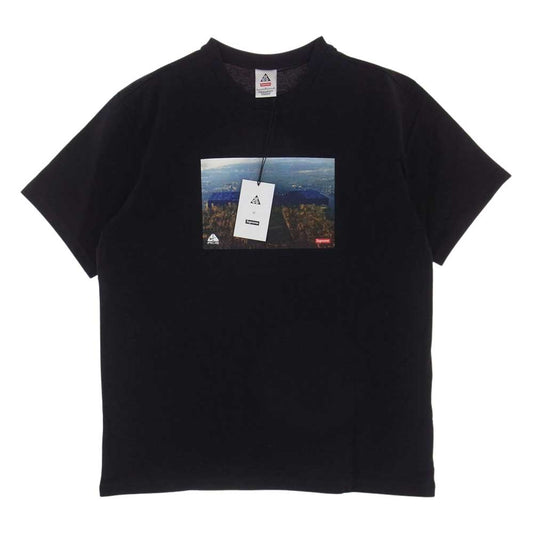 Supreme シュプリーム Nike ACG Grid Tee ナイキ エーシージー グリッド Tシャツ  ブラック系 L【極上美品】【中古】