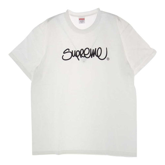 Supreme シュプリーム 22AW Handstyle Tee ハンドスタィル Tシャツ ホワイト系 M【新古品】【未使用】【中古】