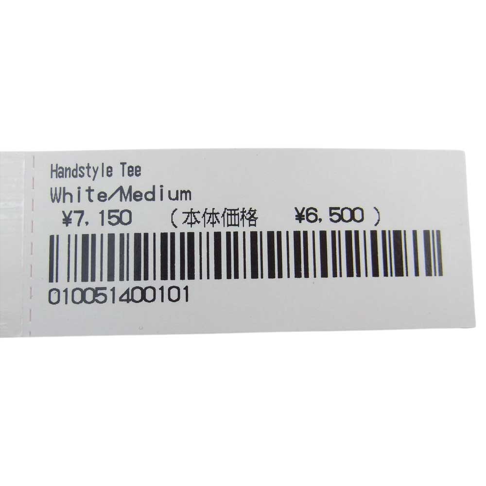 Supreme シュプリーム 22AW Handstyle Tee ハンドスタィル Tシャツ ホワイト系 M【新古品】【未使用】【中古】