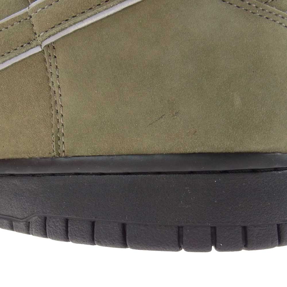 NIKE ナイキ DR1415-200 × SoulGoods DUNK HI SP 90's ソウルグッズ ダンク ハイ スニーカー カーキ系 オリーブ系 29.5【中古】