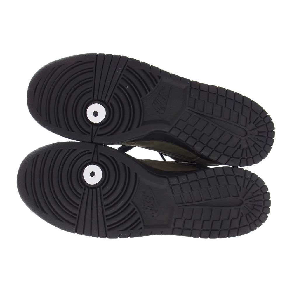 NIKE ナイキ DR1415-200 × SoulGoods DUNK HI SP 90's ソウルグッズ ダンク ハイ スニーカー カーキ系 オリーブ系 29.5【中古】