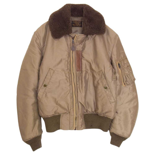 The REAL McCOY'S ザリアルマッコイズ 3220-C 20th 40 B-15B フライト ジャケット 20周年 記念モデル カーキ系 38【中古】