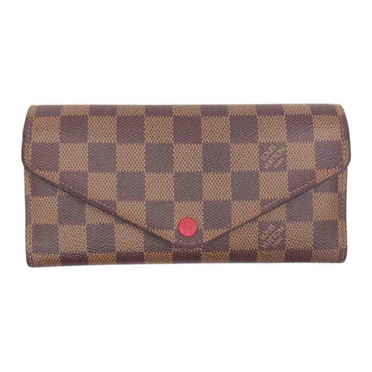 LOUIS VUITTON ルイ・ヴィトン N63543 モノグラム ポルトフォイユ ジョセフィーヌ 財布 ウォレット ブラウン系【中古】