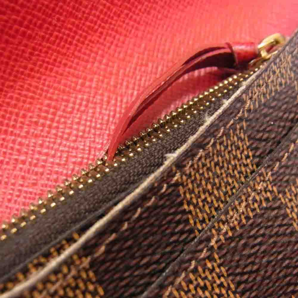 LOUIS VUITTON ルイ・ヴィトン N63543 モノグラム ポルトフォイユ ジョセフィーヌ 財布 ウォレット ブラウン系【中古】