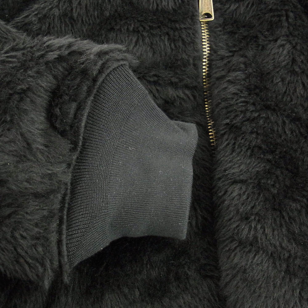Supreme シュプリーム 22AW  Faux Fur Reversible MA-1 ファー リバーシブル フライト ジャケット ブラック系 L【中古】