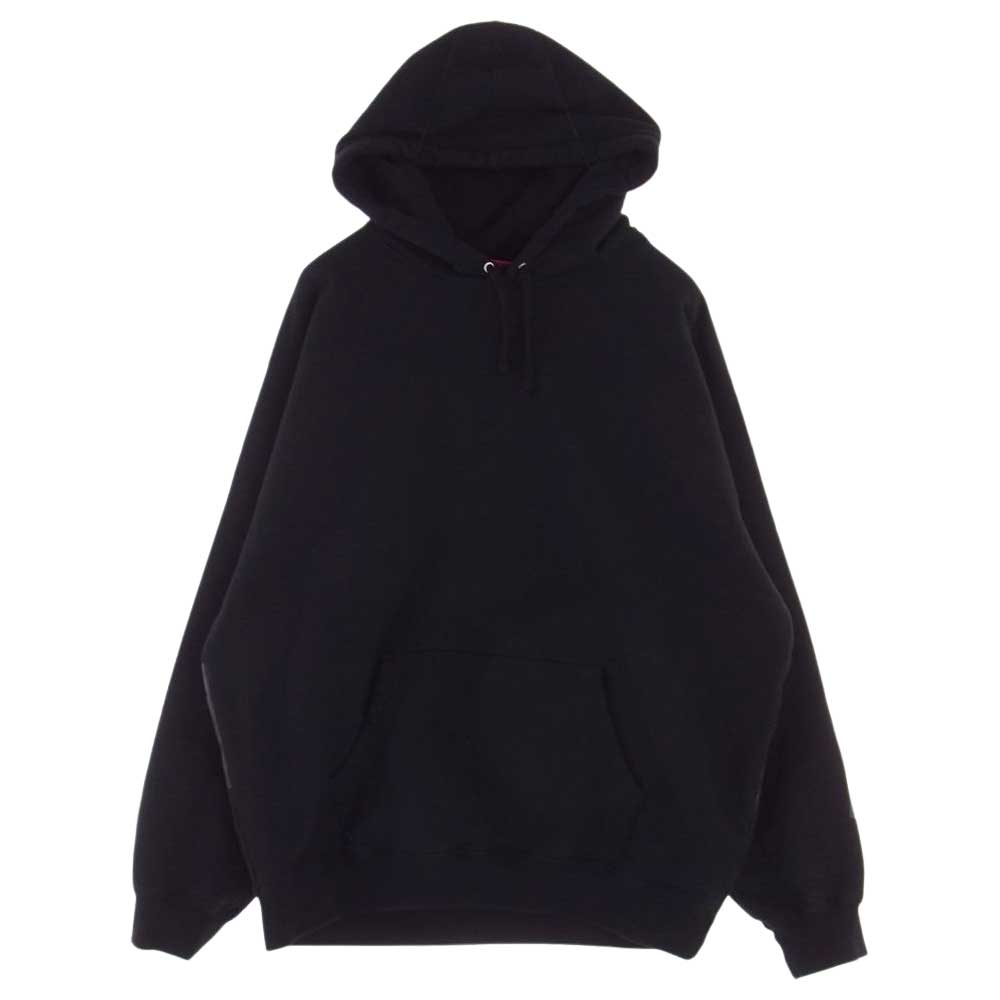 Supreme シュプリーム 21AW  Big Logo Hooded Sweatshirt ビッグロゴ スウェット パーカー ブラック系 L【中古】