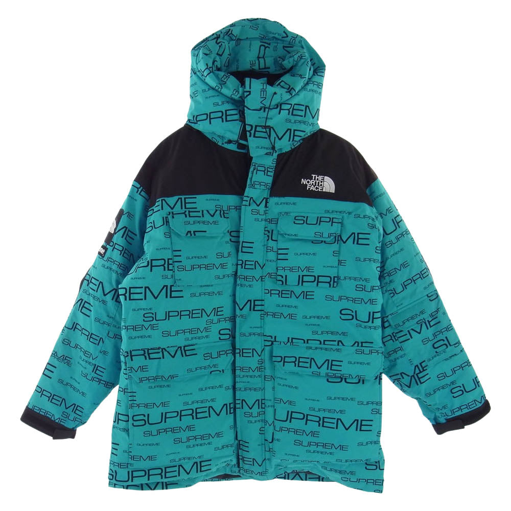 Supreme シュプリーム 21AW  ×THE NORTH FACE ザノースフェイス Coldworks 700-Fill Down Parka コールドワークス 700フィル ダウン パーカー ジャケット ライトブルー系 XL【中古】