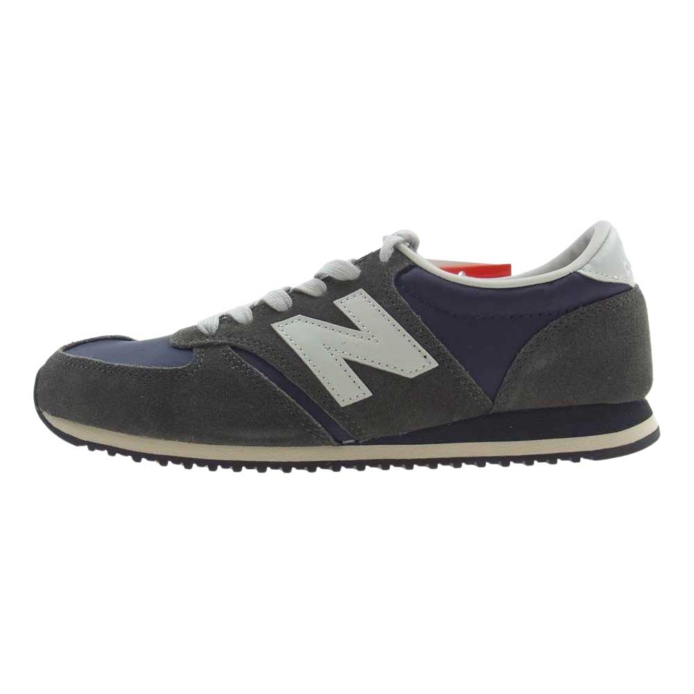 NEW BALANCE ニューバランス U420 MAR × MARGARET HOWELL マーガレット ハウエル 別注 ローカット スニーカー グレー系 ネイビー系 26.5cm【新古品】【未使用】【中古】