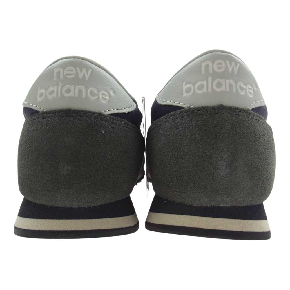 NEW BALANCE ニューバランス U420 MAR × MARGARET HOWELL マーガレット ハウエル 別注 ローカット スニーカー グレー系 ネイビー系 26.5cm【新古品】【未使用】【中古】