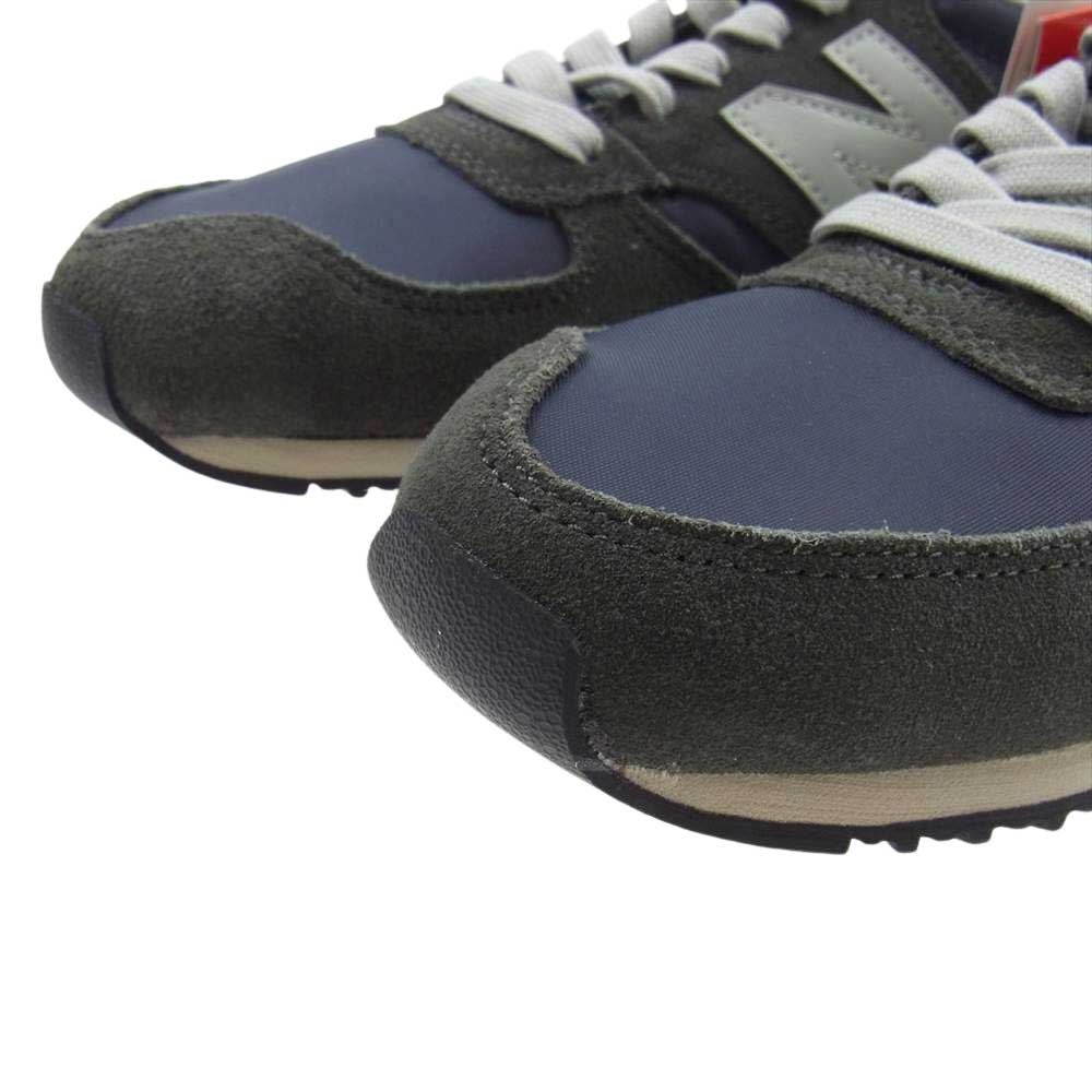 NEW BALANCE ニューバランス U420 MAR × MARGARET HOWELL マーガレット ハウエル 別注 ローカット スニーカー グレー系 ネイビー系 26.5cm【新古品】【未使用】【中古】