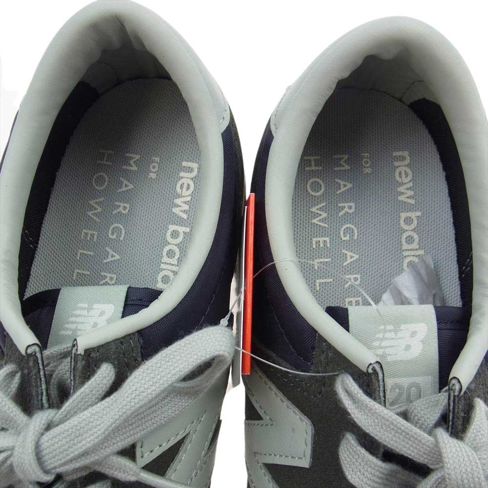 NEW BALANCE ニューバランス U420 MAR × MARGARET HOWELL マーガレット ハウエル 別注 ローカット スニーカー グレー系 ネイビー系 26.5cm【新古品】【未使用】【中古】