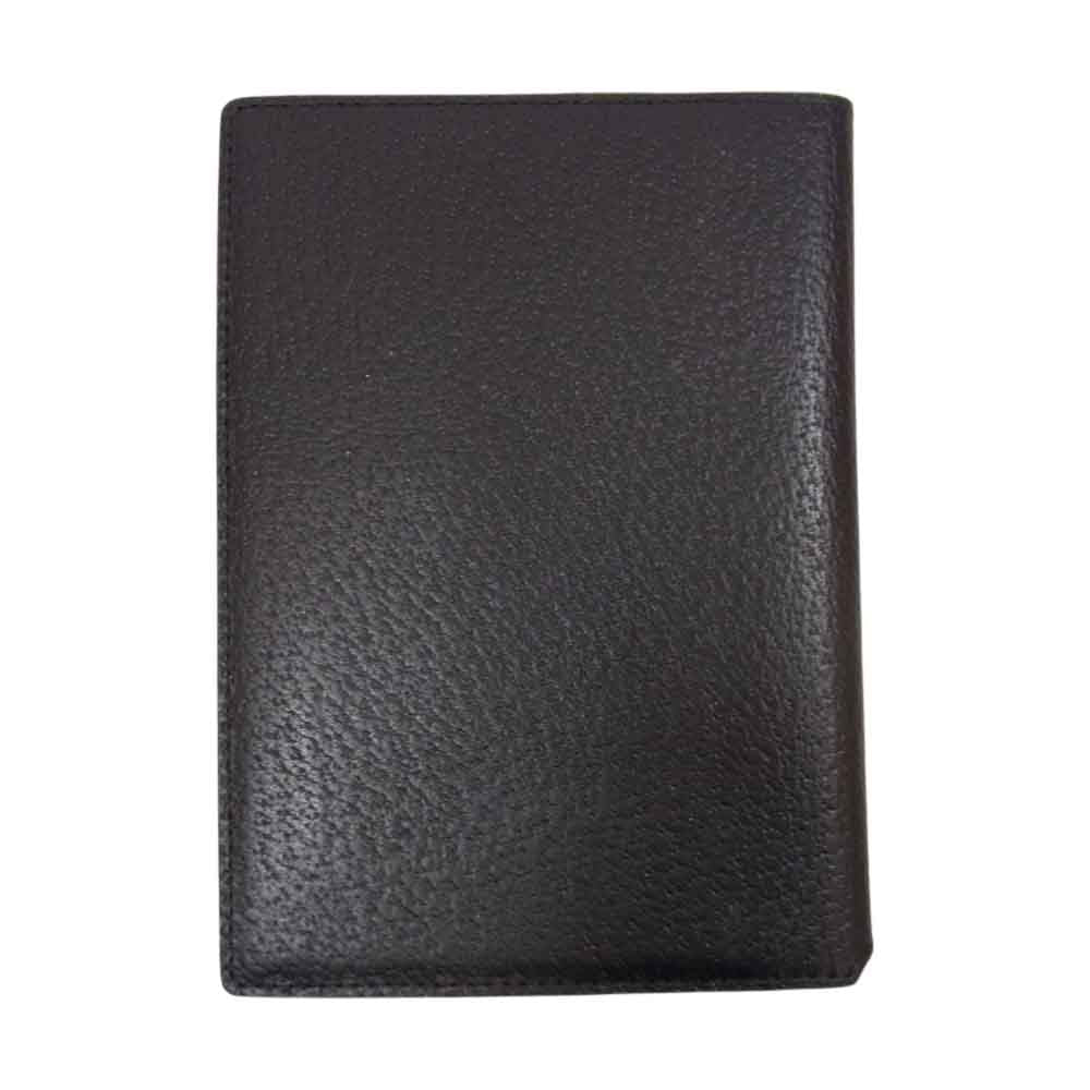 ほぼ日手帳 TRAVEL トラベル レザー ピッグスキン 手帳カバー ブラック系【中古】