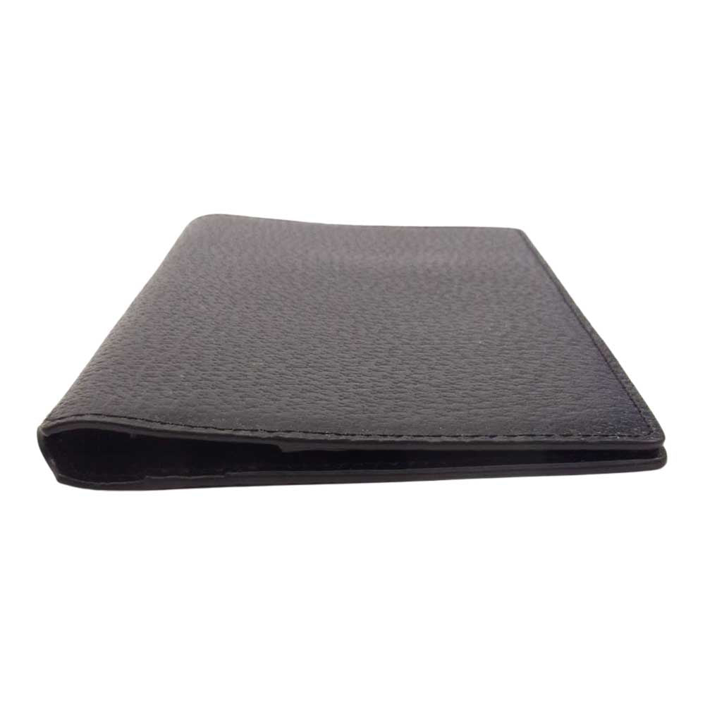 ほぼ日手帳 TRAVEL トラベル レザー ピッグスキン 手帳カバー ブラック系【中古】